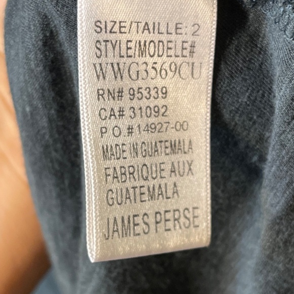 James Perse Dark Blue Women's Top - Picture 4 of 6